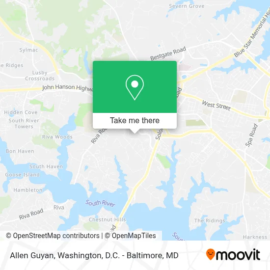 Allen Guyan map