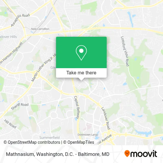 Mathnasium map