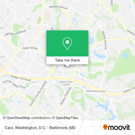 Caci map