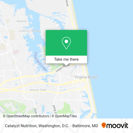 Catalyzt Nutrition map