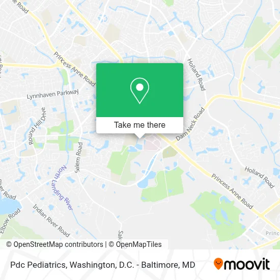 Pdc Pediatrics map
