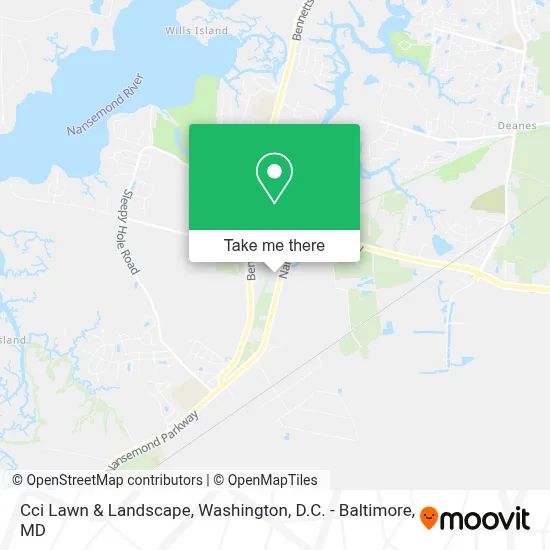 Cci Lawn & Landscape map