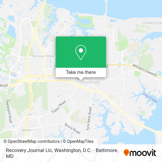 Recovery Journal Llc map