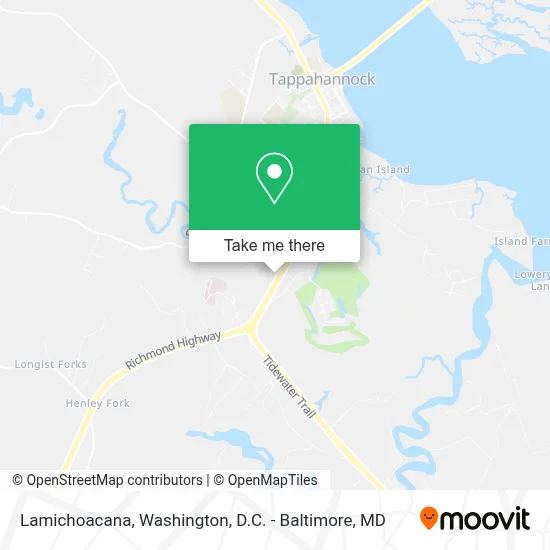 Lamichoacana map