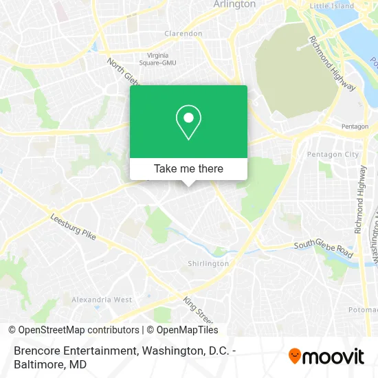 Brencore Entertainment map