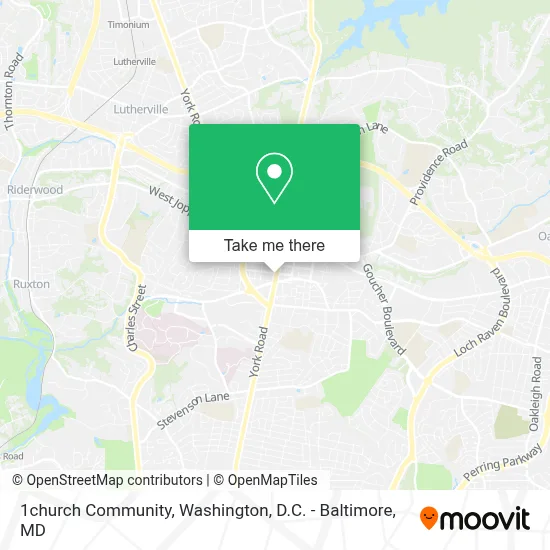 1church Community map