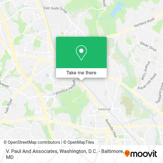 V. Paul And Associates map