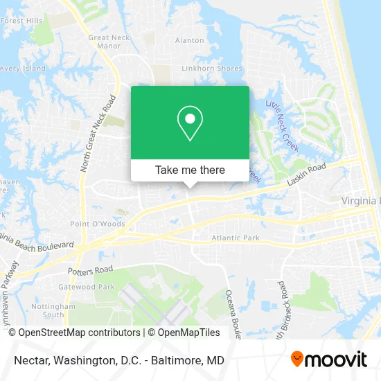 Nectar map