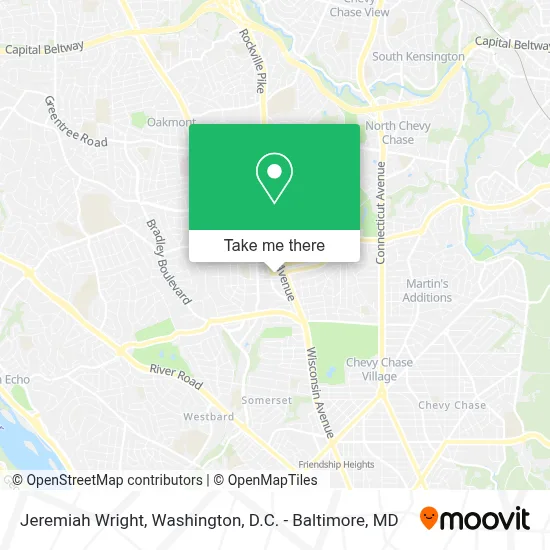 Jeremiah Wright map