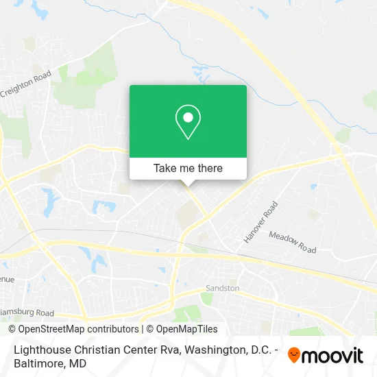 Lighthouse Christian Center Rva map
