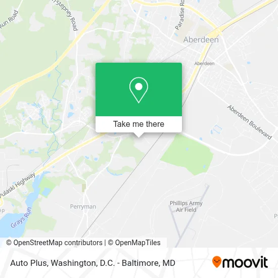 Auto Plus map
