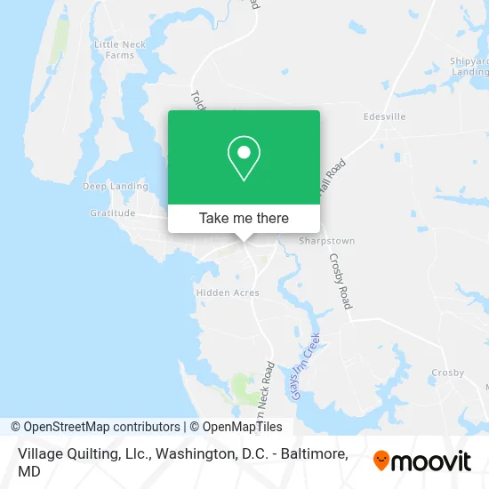 Village Quilting, Llc. map