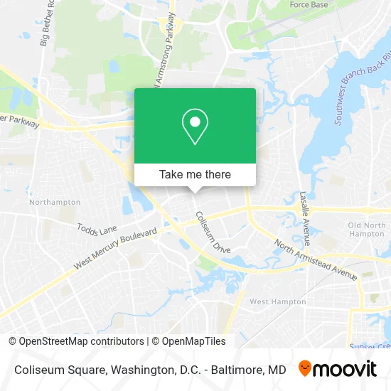 Coliseum Square map