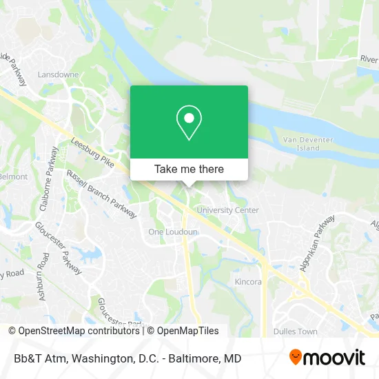 Bb&T Atm map