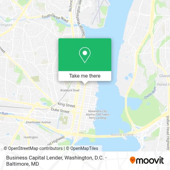 Business Capital Lender map
