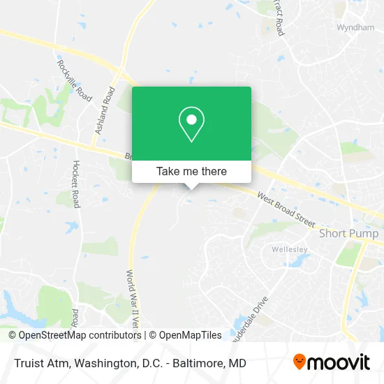Truist Atm map