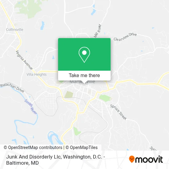 Junk And Disorderly Llc map