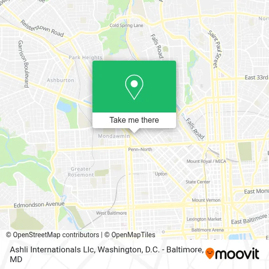 Ashli Internationals Llc map