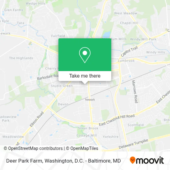 Deer Park Farm map