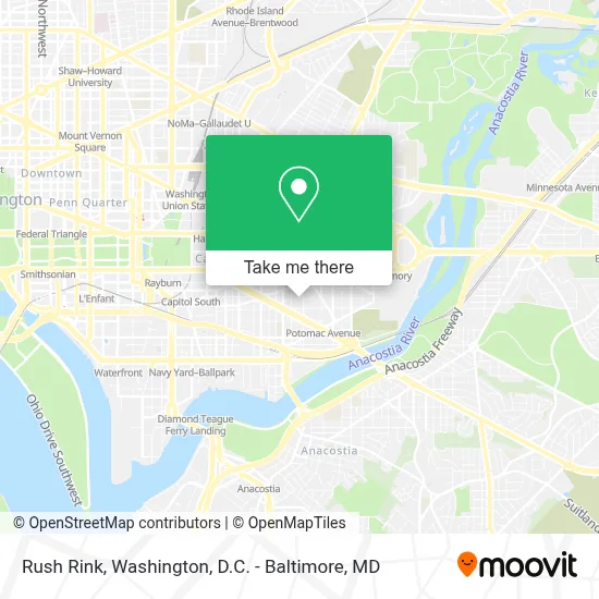 Rush Rink map