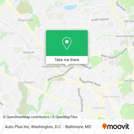Auto Plus Inc map