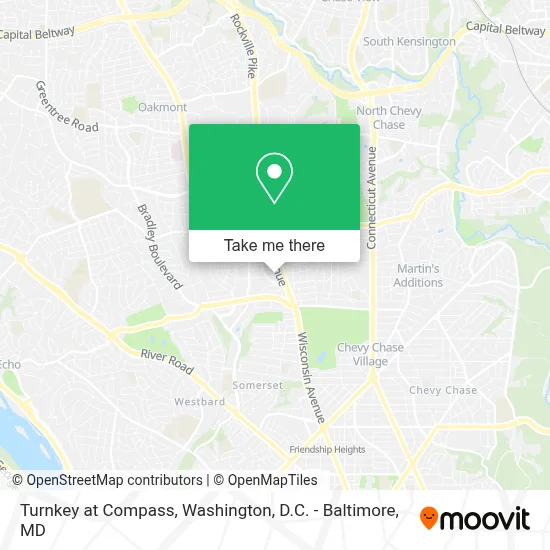 Turnkey at Compass map
