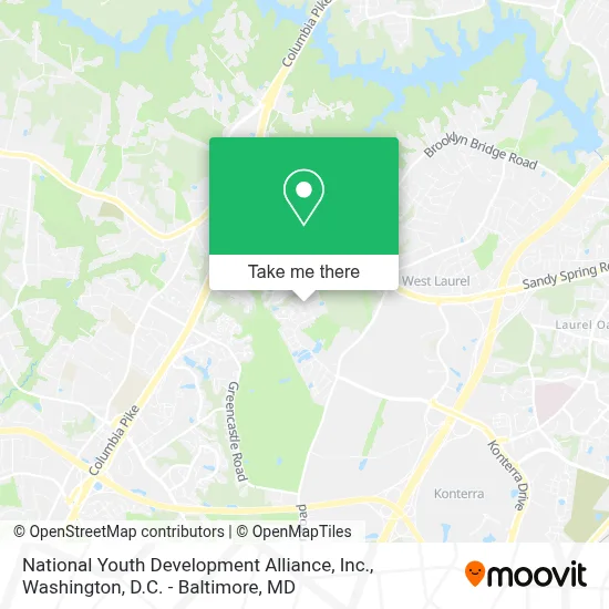 National Youth Development Alliance, Inc. map