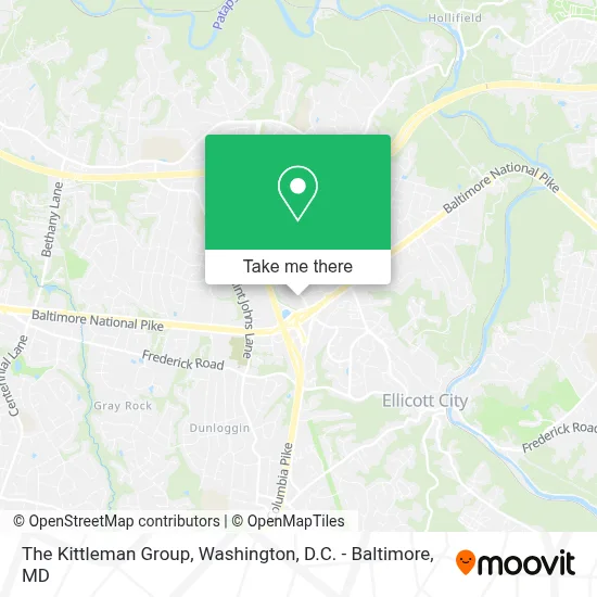 The Kittleman Group map