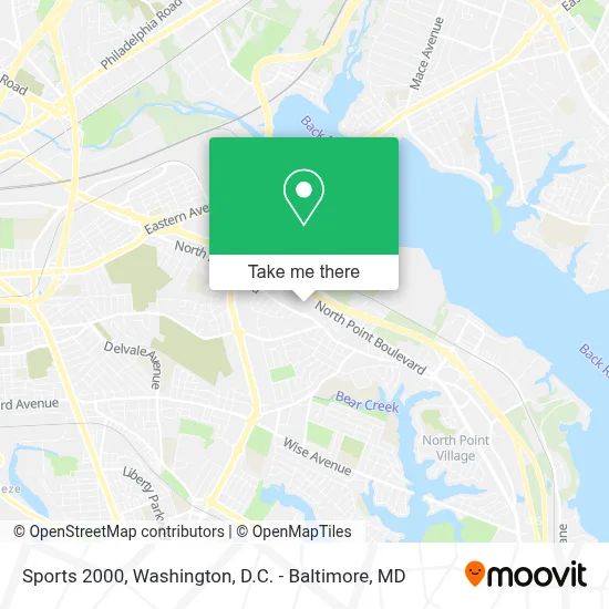 Sports 2000 map