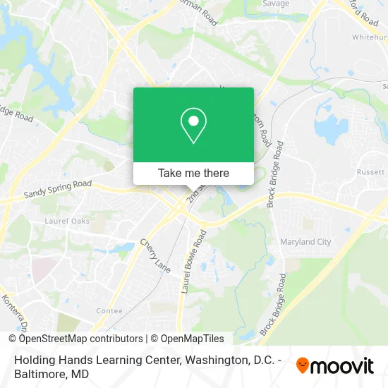 Holding Hands Learning Center map