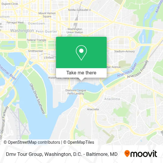 Dmv Tour Group map
