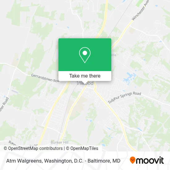Atm Walgreens map