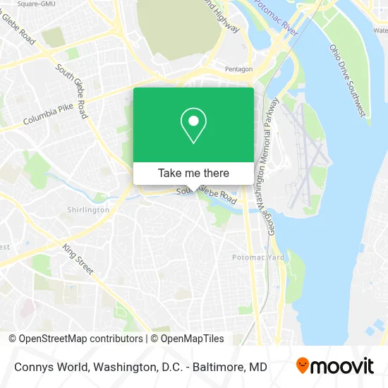 Connys World map