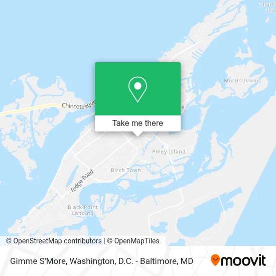 Gimme S'More map