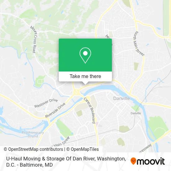 U-Haul Moving & Storage Of Dan River map
