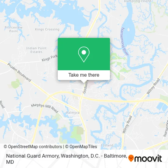 National Guard Armory map