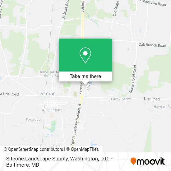 Siteone Landscape Supply map