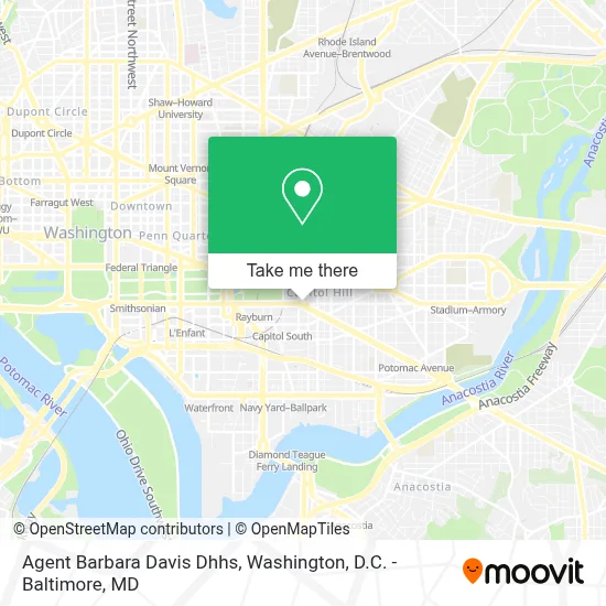 Agent Barbara Davis Dhhs map