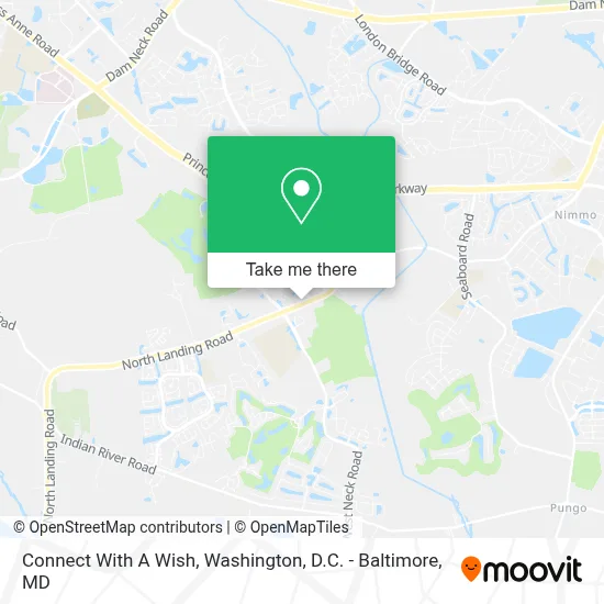 Connect With A Wish map