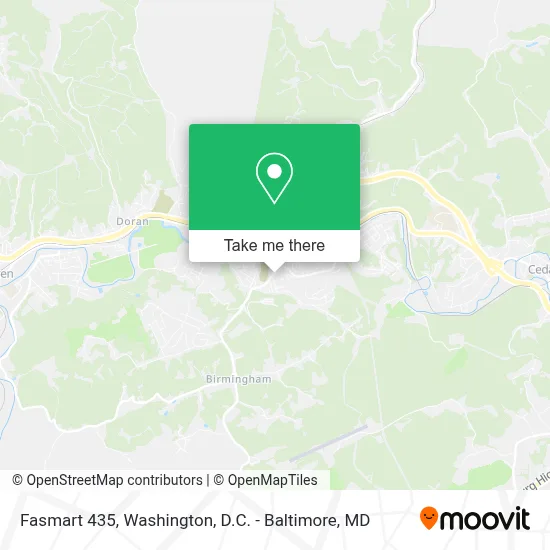 Fasmart 435 map