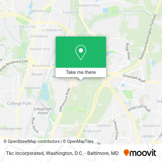 Tkc Incorporated map