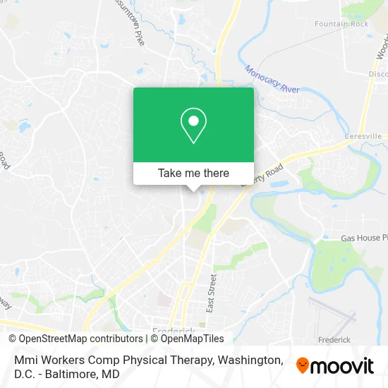 Mmi Workers Comp Physical Therapy map