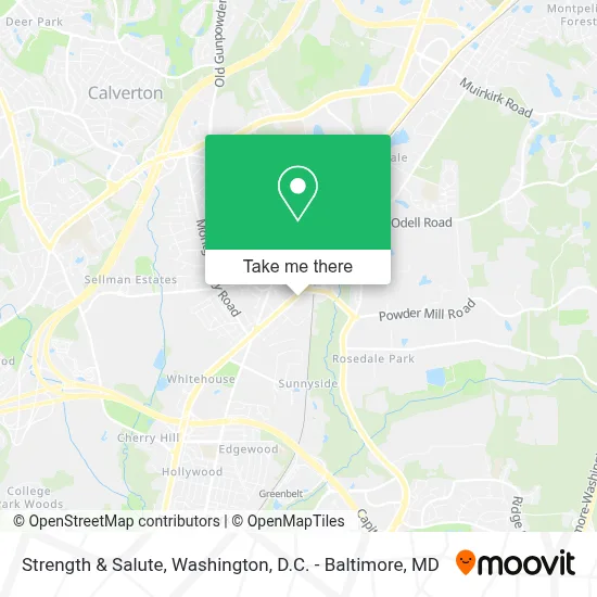 Strength & Salute map