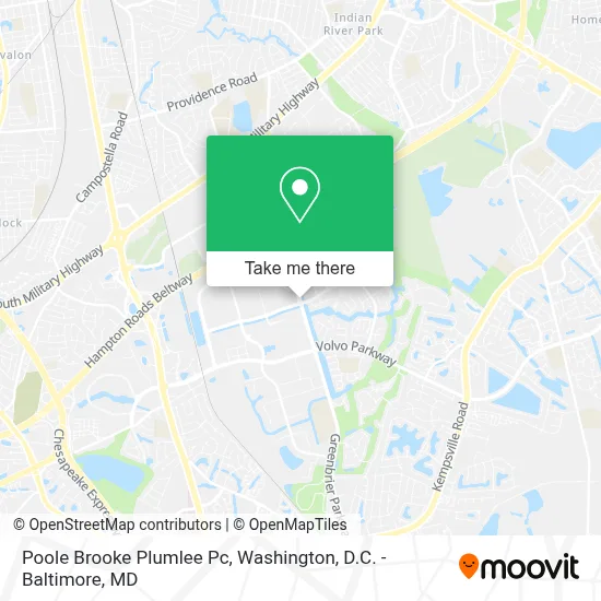 Poole Brooke Plumlee Pc map