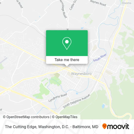 The Cutting Edge map