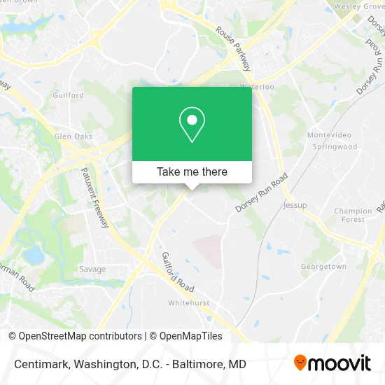 Centimark map