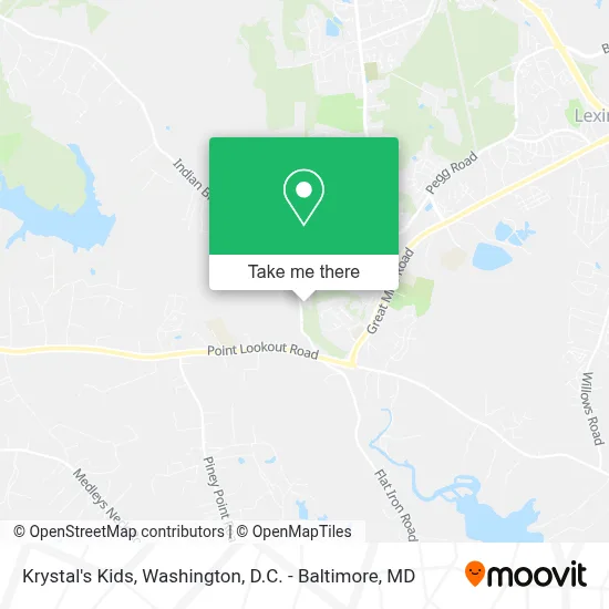 Krystal's Kids map