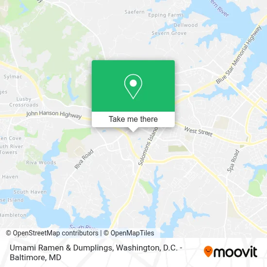 Umami Ramen & Dumplings map