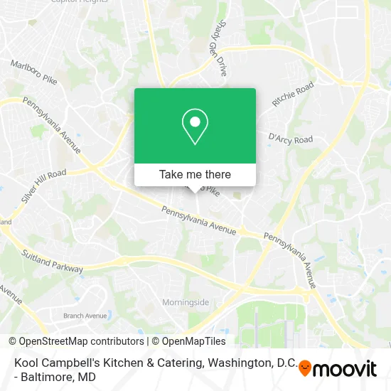Kool Campbell's Kitchen & Catering map