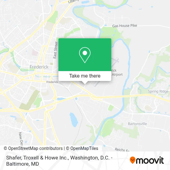Shafer, Troxell & Howe Inc. map